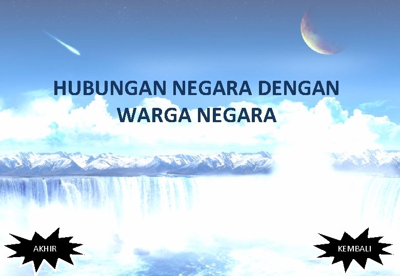 HUBUNGAN NEGARA DENGAN WARGA NEGARA AKHIR KEMBALI 