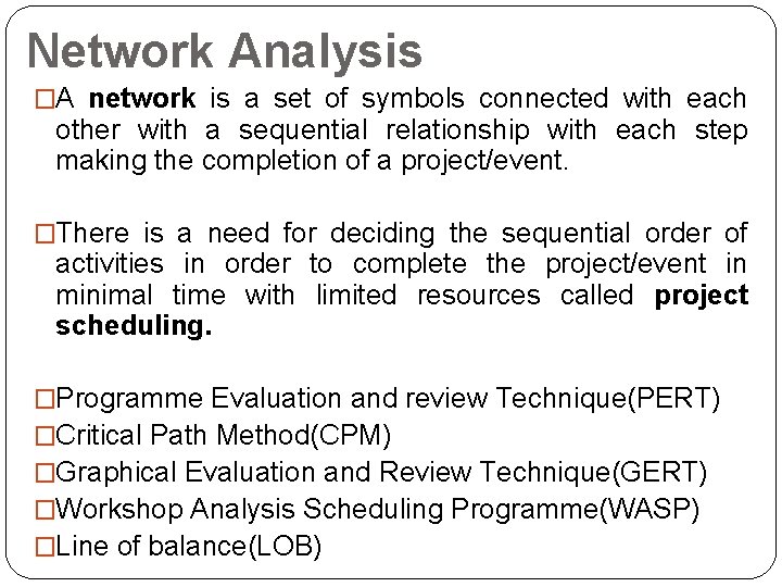 Network Analysis �A network is a set of symbols connected with each other with