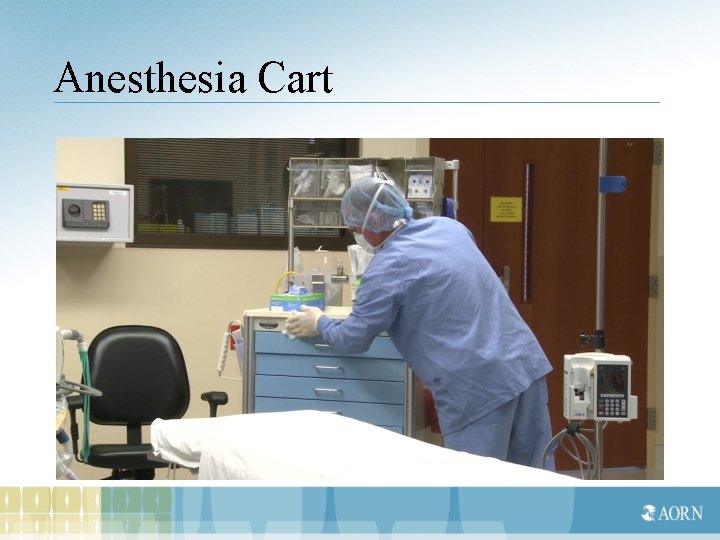 Anesthesia Cart 