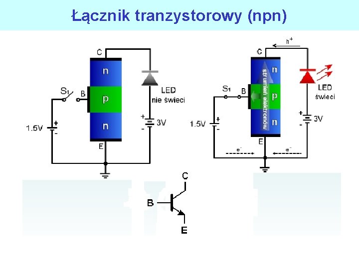 Łącznik tranzystorowy (npn) 