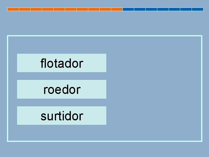 flotador roedor surtidor 