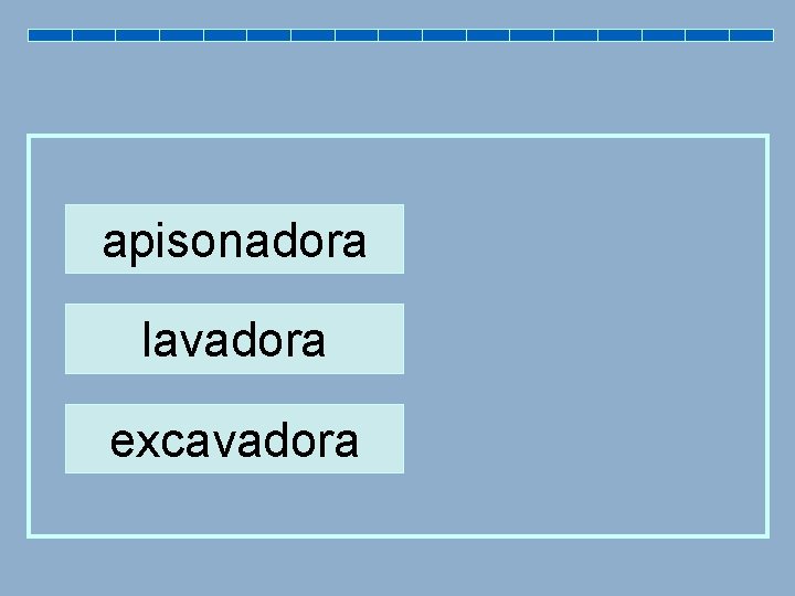 apisonadora lavadora excavadora 