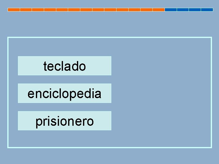 teclado enciclopedia prisionero 