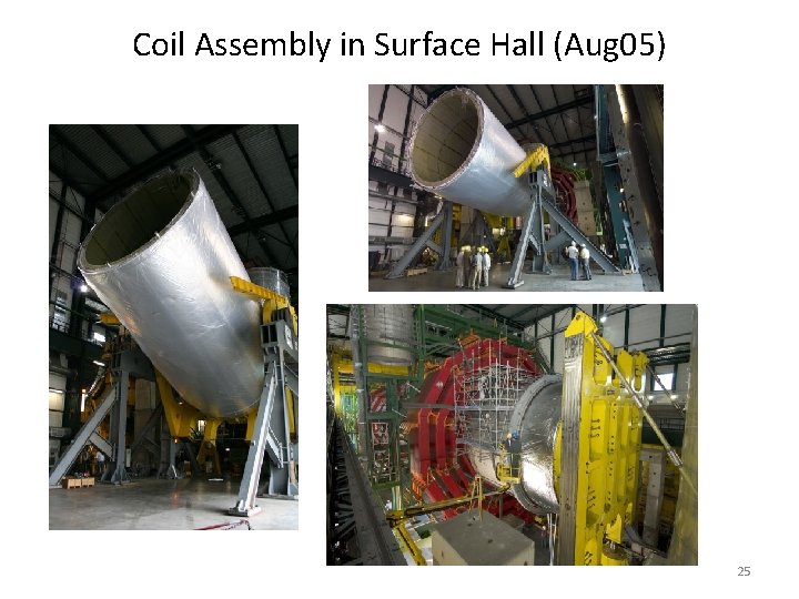 Coil Assembly in Surface Hall (Aug 05) 25 