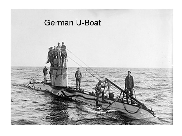 German U-Boat 