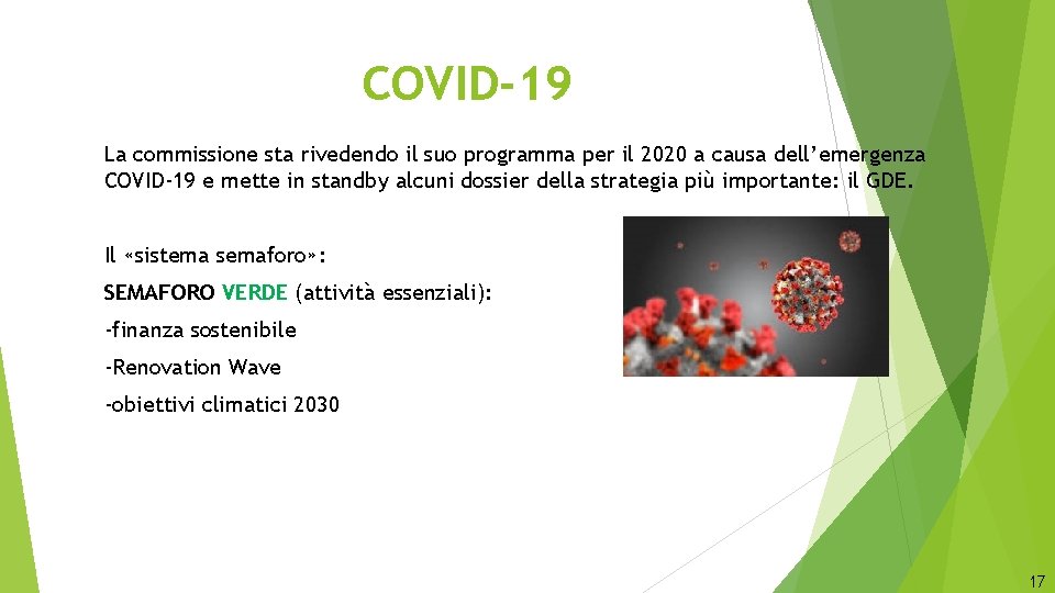 COVID-19 La commissione sta rivedendo il suo programma per il 2020 a causa dell’emergenza