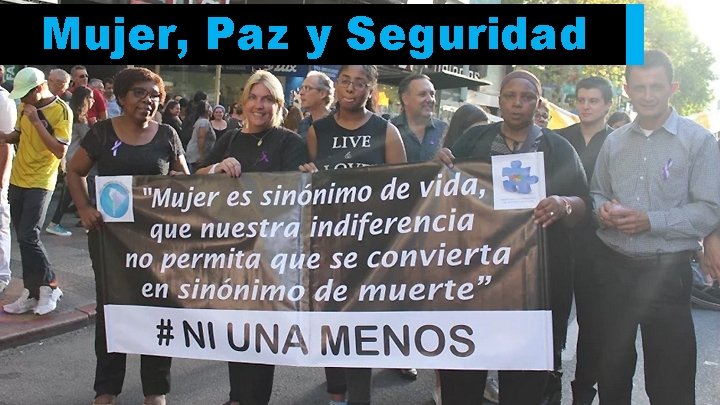 Mujer, Paz y Seguridad 