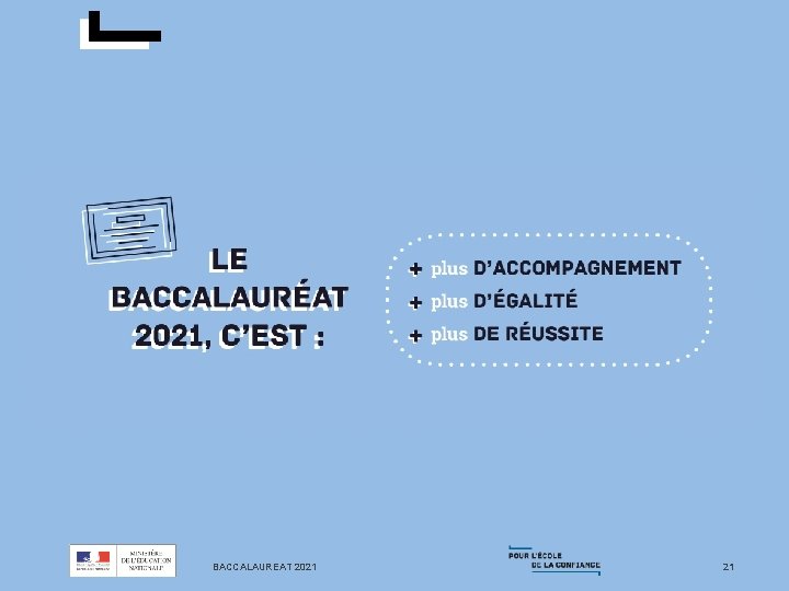BACCALAUREAT 2021 21 