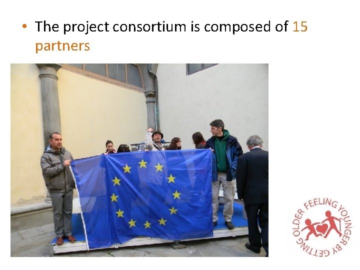  • The project consortium is composed of 15 partners 