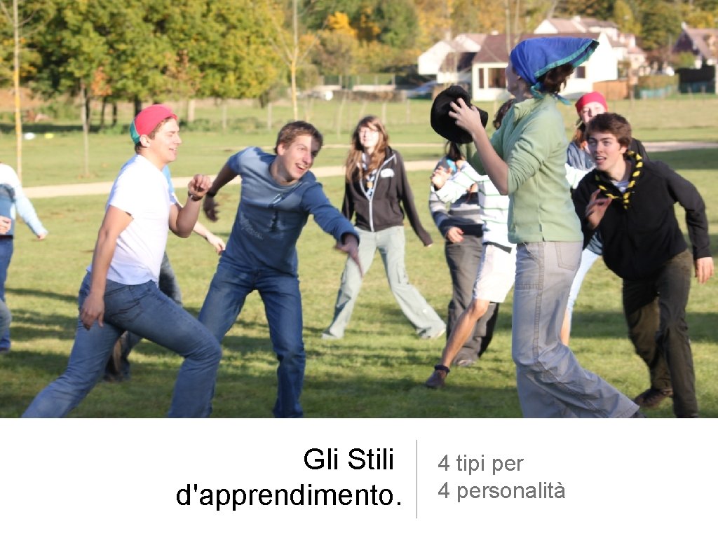 Gli Stili d'apprendimento. 4 tipi per 4 personalità 