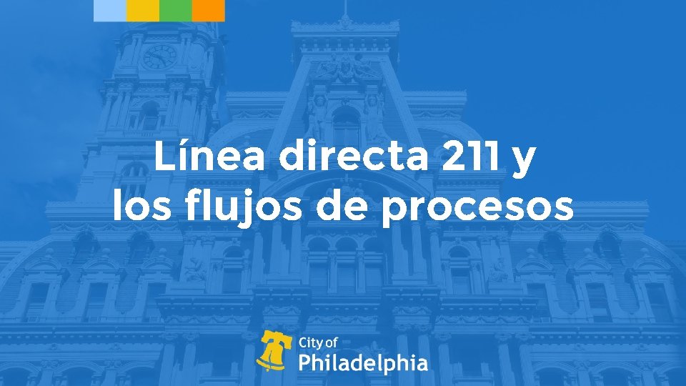 Línea directa 211 y los flujos de procesos 