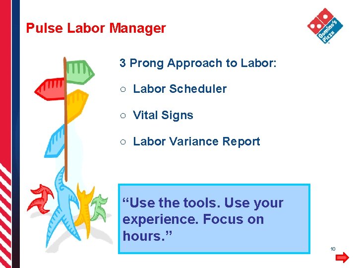 Pulse Labor Manager 3 Prong Approach to Labor: ○ Labor Scheduler ○ Vital Signs