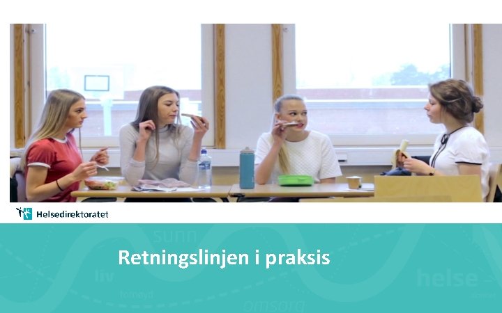 Retningslinjen i praksis 