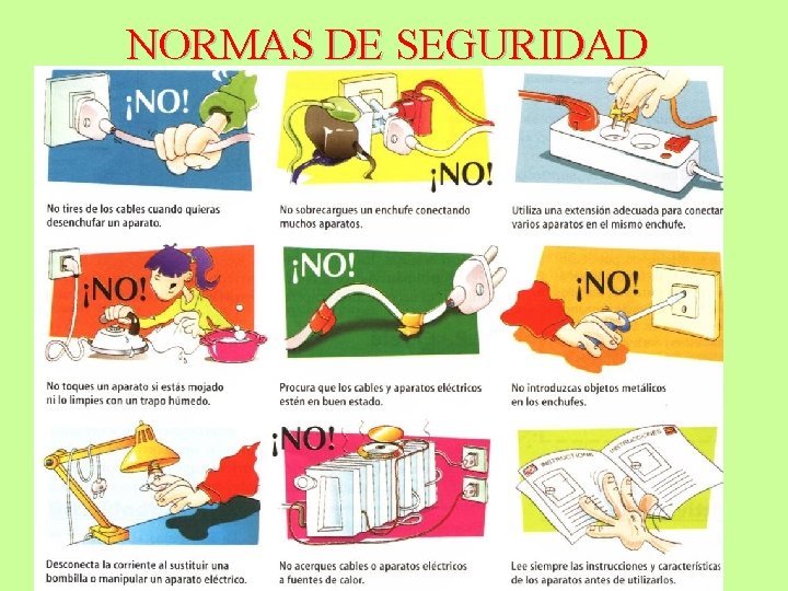 NORMAS DE SEGURIDAD 