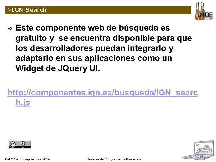 ØIGN-Search v Este componente web de búsqueda es gratuito y se encuentra disponible para