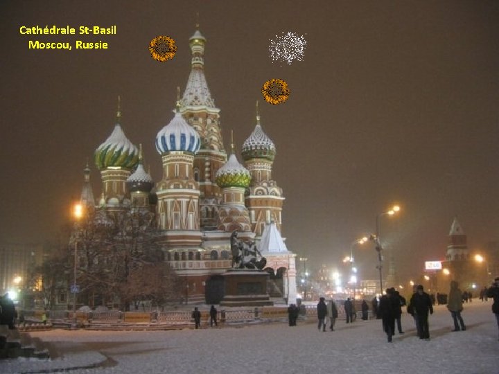 Cathédrale St-Basil Moscou, Russie 