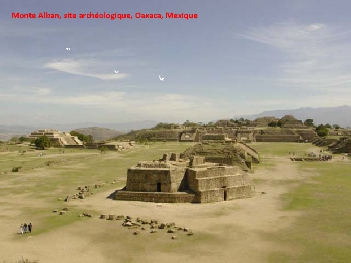 Monte Alban, site archéologique, Oaxaca, Mexique 