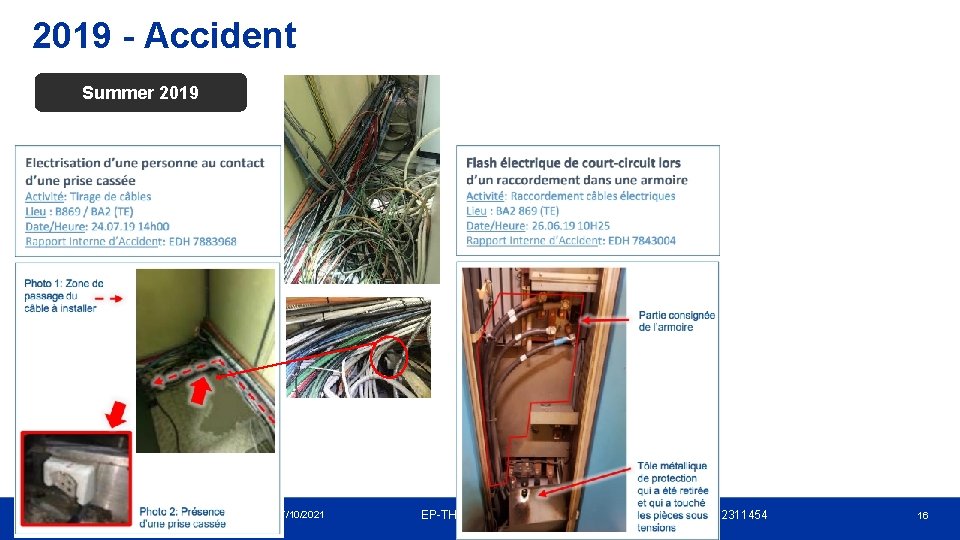 2019 - Accident Summer 2019 27/10/2021 EP-TH SO Plenary - 6 Feb. 2020 - 2019 - Accident Summer 2019 27/10/2021 EP-TH SO Plenary - 6 Feb. 2020 -