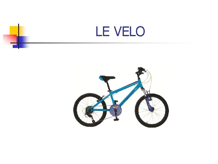 LE VELO 