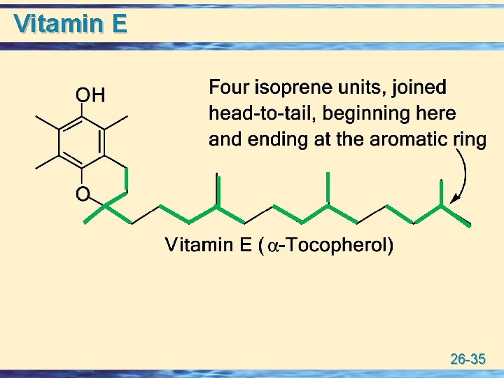 Vitamin E 26 -35 
