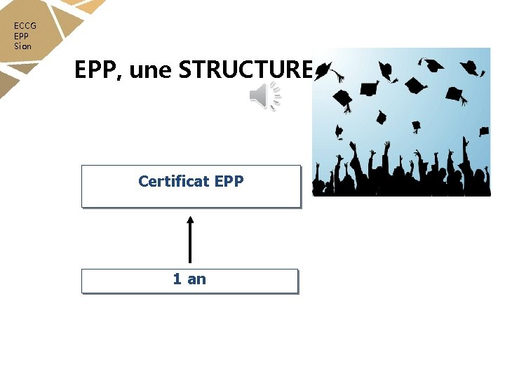 ECCG EPP Sion EPP, une STRUCTURE Certificat EPP 1 an 