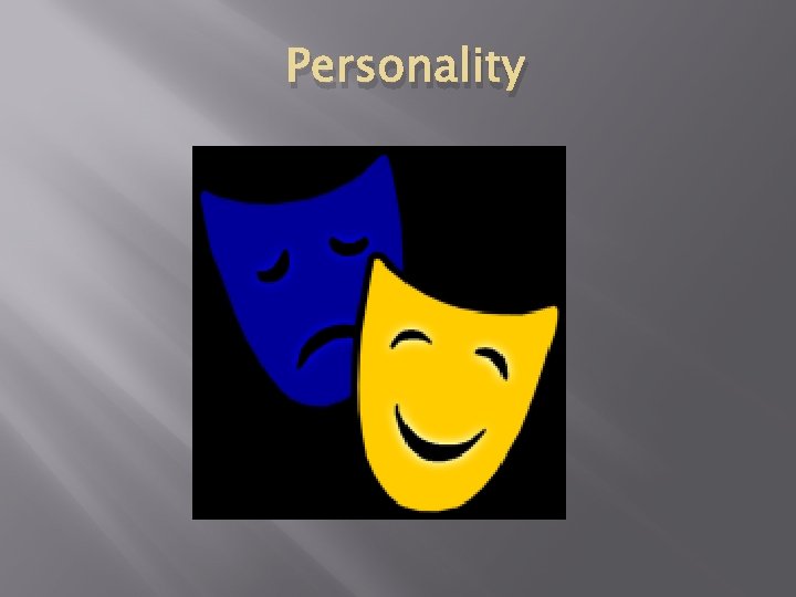 Personality 
