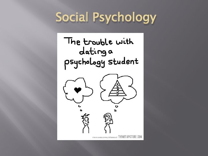 Social Psychology 