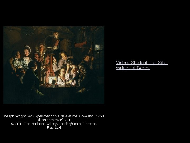 Video: Students on Site: Wright of Derby Joseph Wright. An Experiment on a Bird