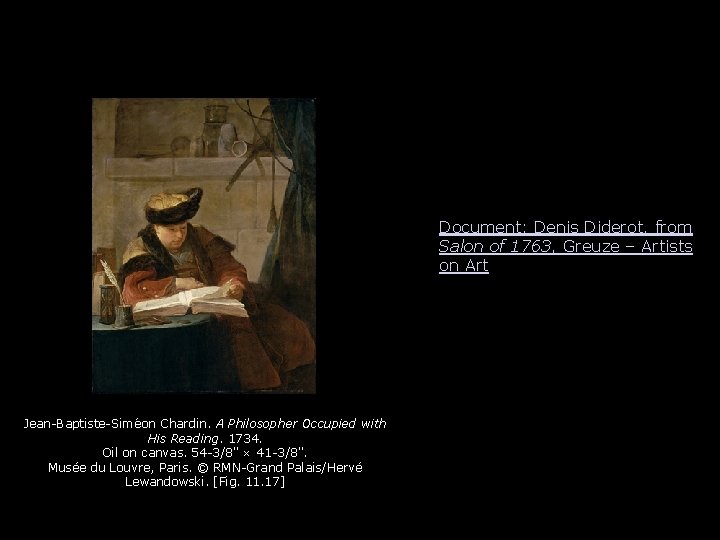Document: Denis Diderot, from Salon of 1763, Greuze – Artists on Art Jean-Baptiste-Sime on