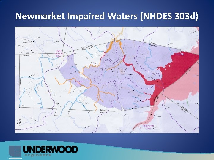 Newmarket Impaired Waters (NHDES 303 d) 