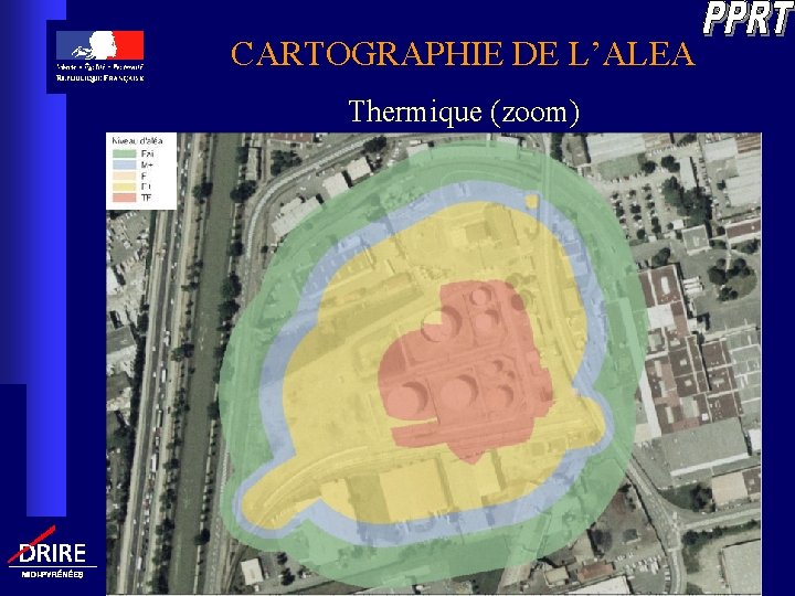 CARTOGRAPHIE DE L’ALEA Thermique (zoom) 