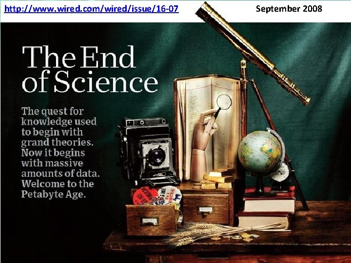 http: //www. wired. com/wired/issue/16 -07 https: //portal. futuregrid. org September 2008 