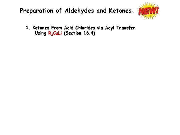 Preparation of Aldehydes and Ketones: 1. Ketones From Acid Chlorides via Acyl Transfer Using Preparation of Aldehydes and Ketones: 1. Ketones From Acid Chlorides via Acyl Transfer Using