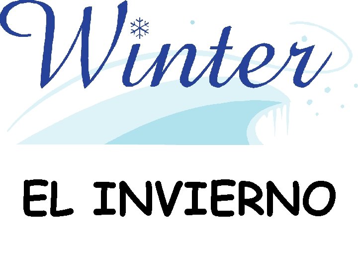 EL INVIERNO 