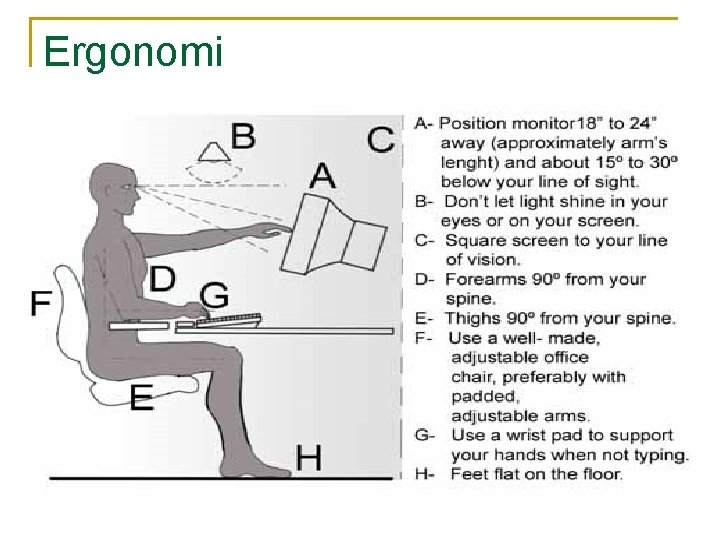 Ergonomi 