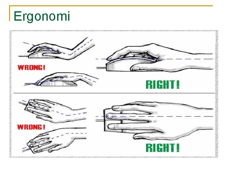 Ergonomi 