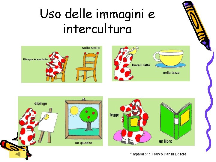 Uso delle immagini e intercultura “Imparalibri”, Franco Panini Editore 