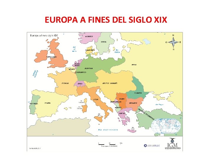 EUROPA A FINES DEL SIGLO XIX 