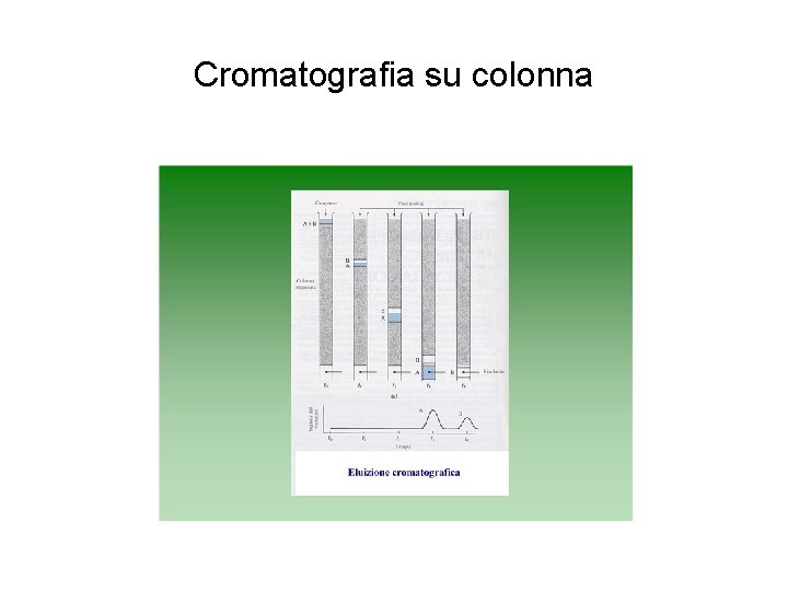 Cromatografia su colonna 