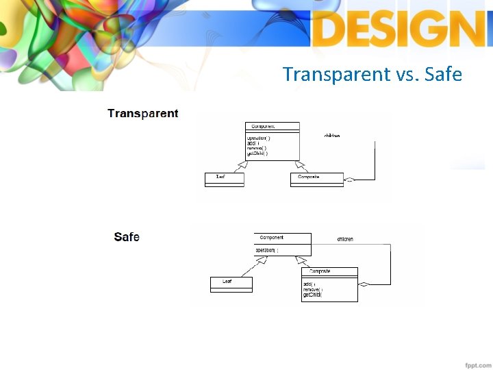 Transparent vs. Safe 