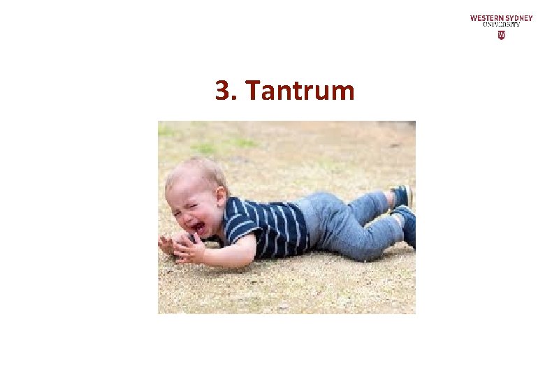 3. Tantrum 