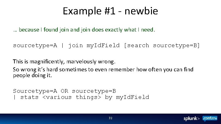 Example #1 - newbie … because I found join and join does exactly what