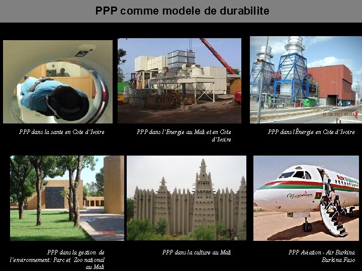 PPP comme modele de durabilite PPP dans la sante en Cote d’Ivoire PPP dans