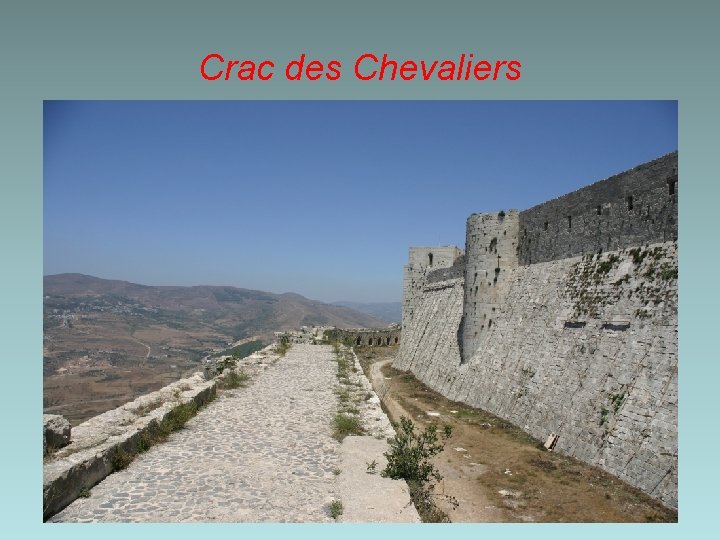 Crac des Chevaliers 