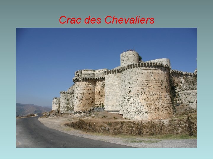 Crac des Chevaliers 