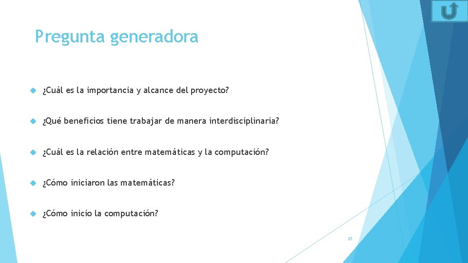 Pregunta generadora ¿Cuál es la importancia y alcance del proyecto? ¿Qué beneficios tiene trabajar