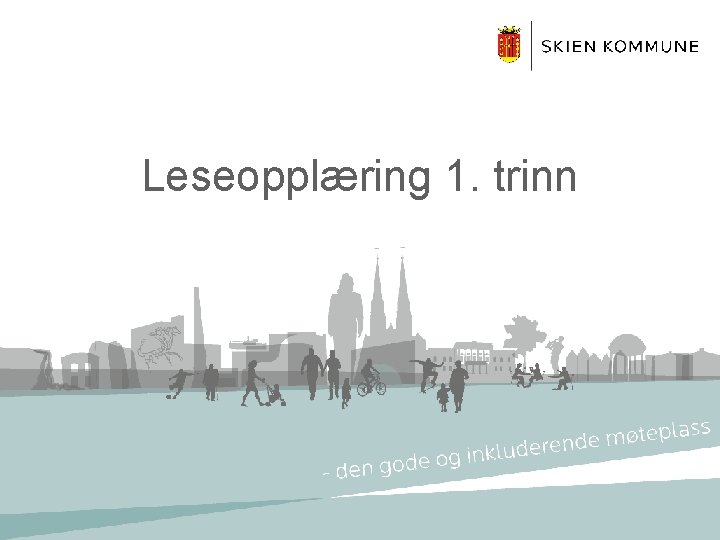 Leseopplæring 1. trinn 