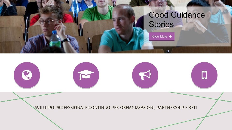 SVILUPPO PROFESSIONALE CONTINUO PER ORGANIZZAZIONI, PARTNERSHIP E RETI 