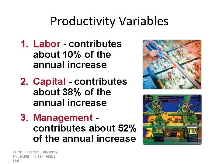 Fourth Productivity Module Productivity and Quality Management Fourth Lecture Summary of