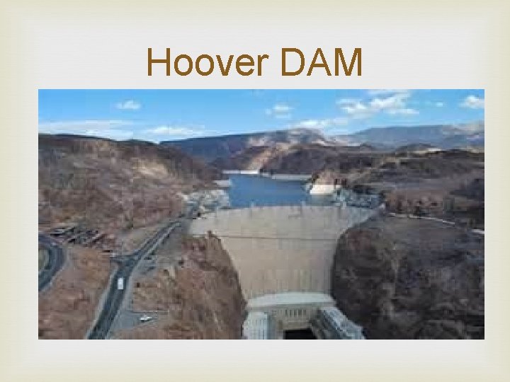 Hoover DAM 